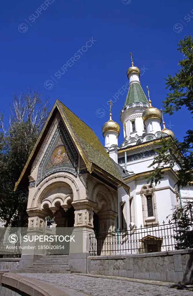 Bulgaria, Sofia, 'Saint Nikolai Russian Church,'