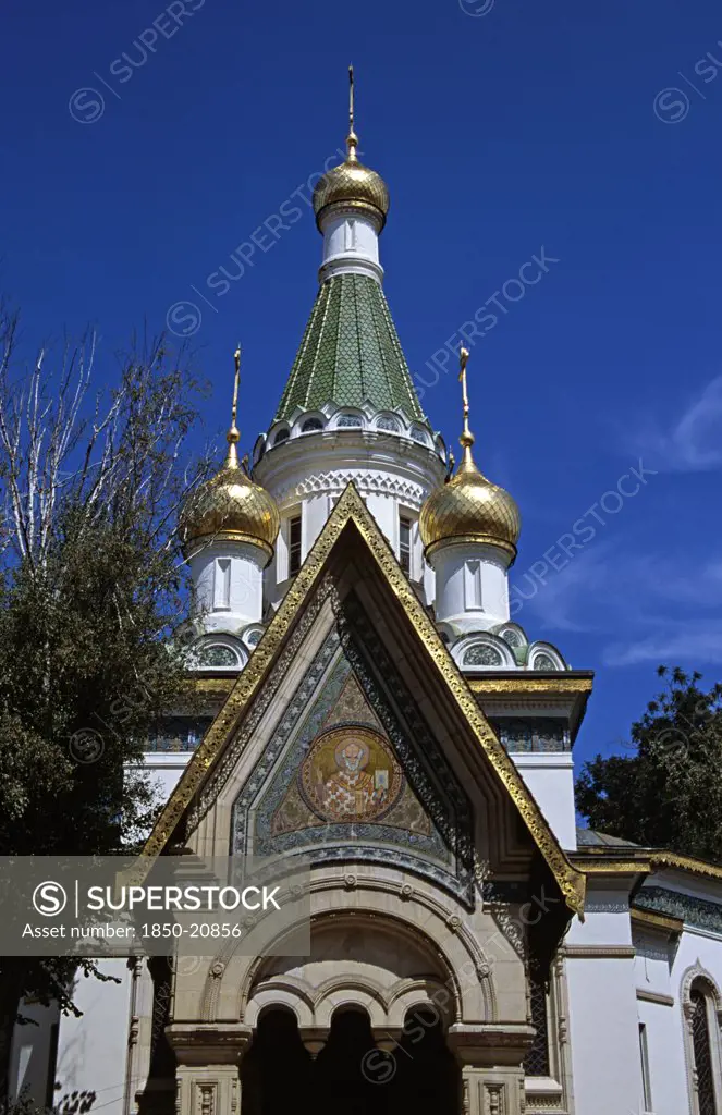 Bulgaria, Sofia, 'Saint Nikolai Russian Church,'