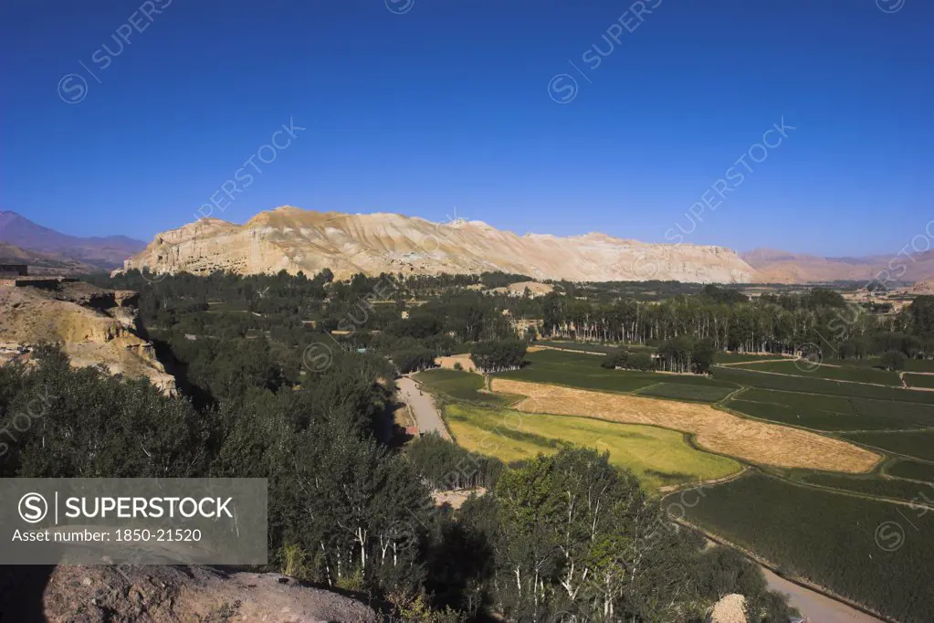Afghanistan, Bamiyan Province, Bamiyan , View Of Bamiyan Valley