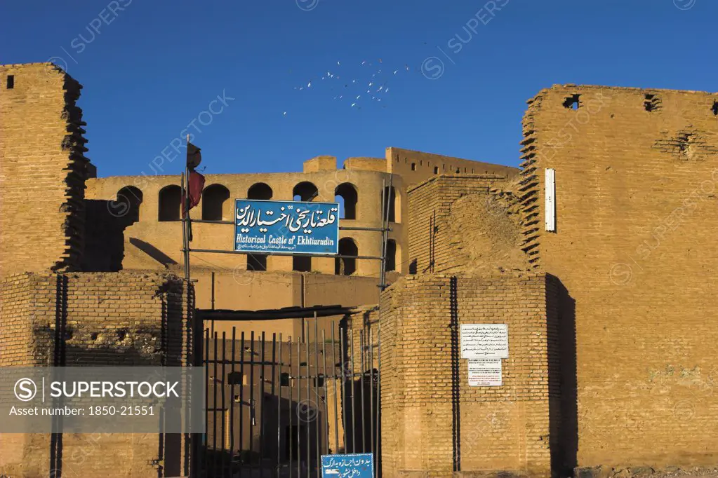 Afghanistan, Herat, 'The Citadel (Qala-I-Ikhtiyar-Ud-Din) Originally Built By Alexander The Great But Built In It'S Present Form By Malik Fakhruddin In 1305 A.D. Conquerors Ghegnis Khan And Tamerlane Fought Beneath Its Walls And It Suffered Attacks By The Ghaznavids, The Seljuks, The Ghorids, The Monghuls, The Timurids The Safavids And Others. Now Managed By The Department Of Historical Monuments Of The Ministry Of Information, Culture And Tourism Jane Sweeney'