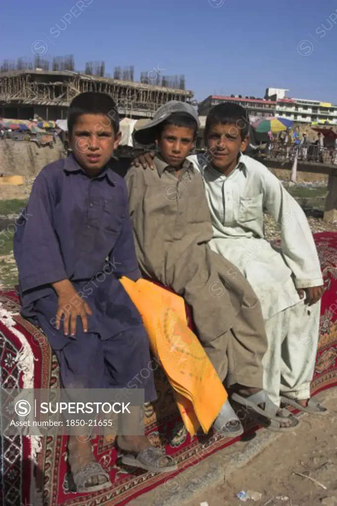 Afghanistan, Kabul, Street Boys