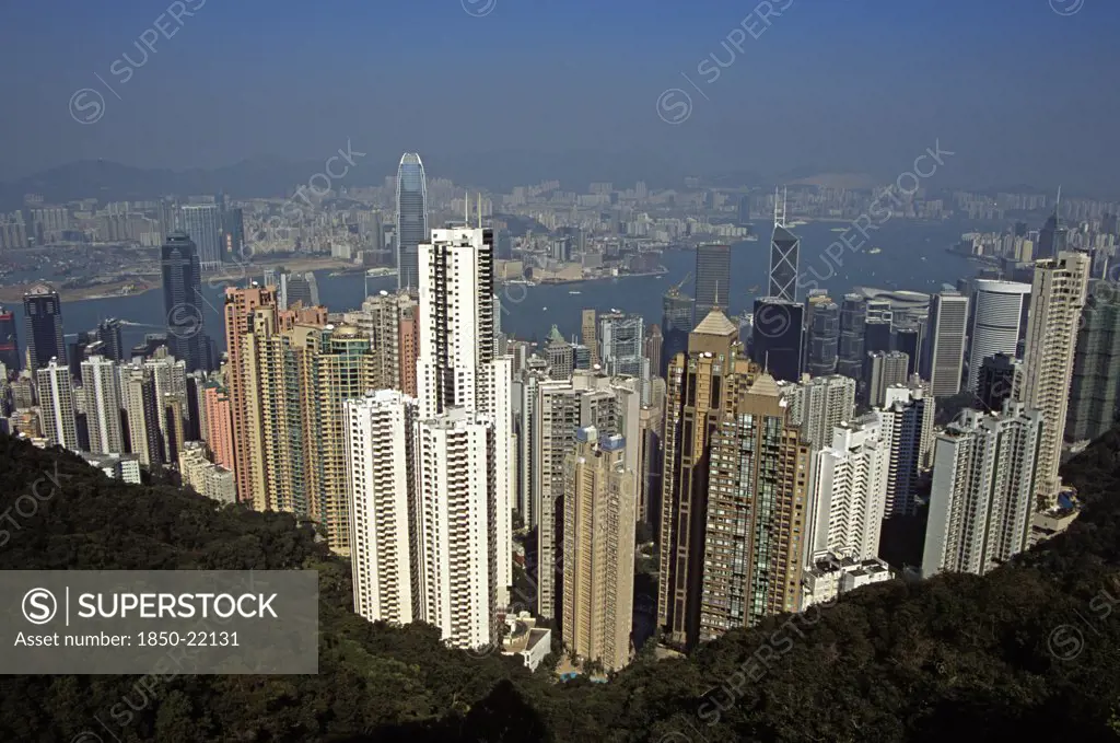 China, Hong Kong, View From Victoria Peak