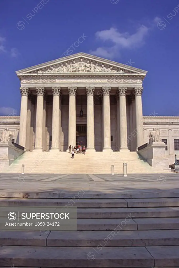 Usa, Washington Dc, United States Supreme Court Building
