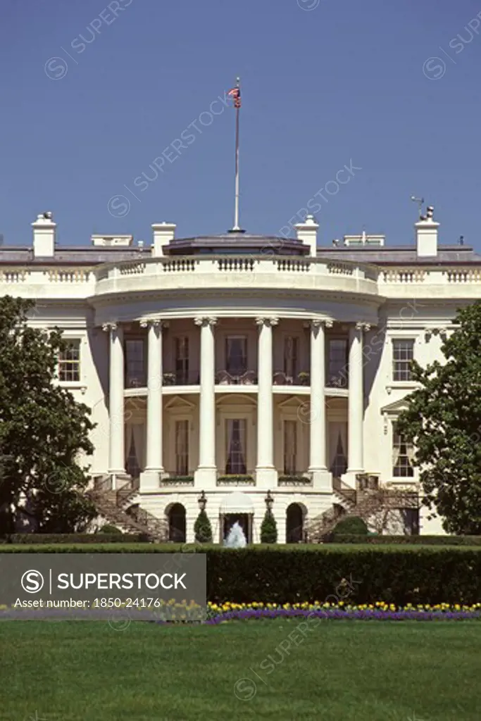 Usa, Washington Dc, 'The White House, Pennsylvania Avenue'