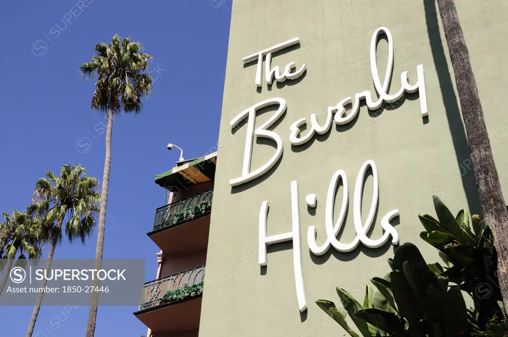 Usa, California, Los Angeles, Beverly Hills Hotel