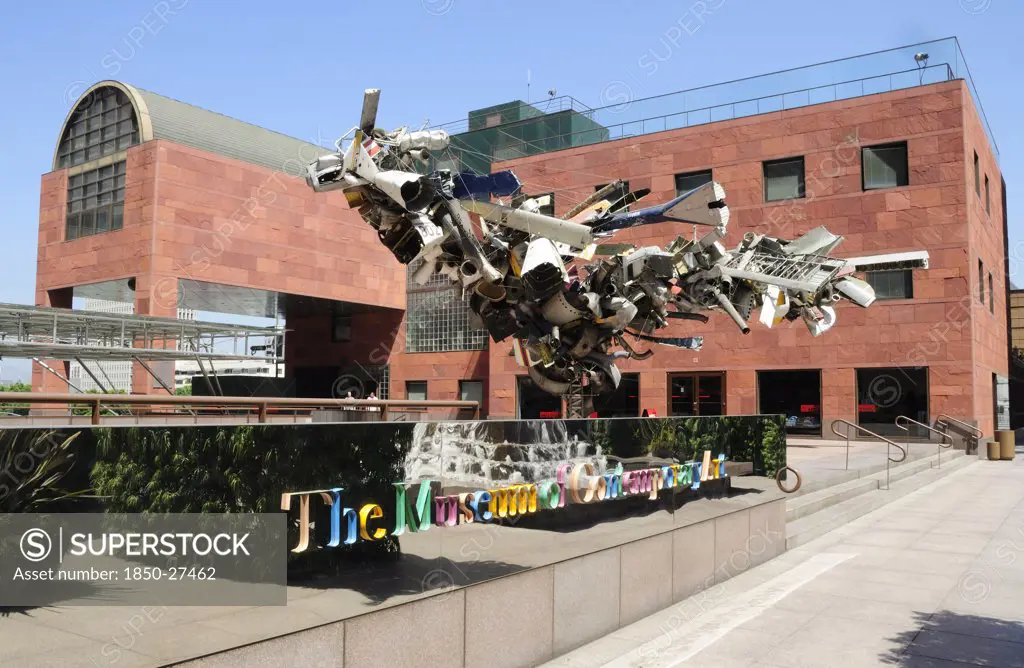Usa, California, Los Angeles, Moca Museum Of Contemporary Art Building.