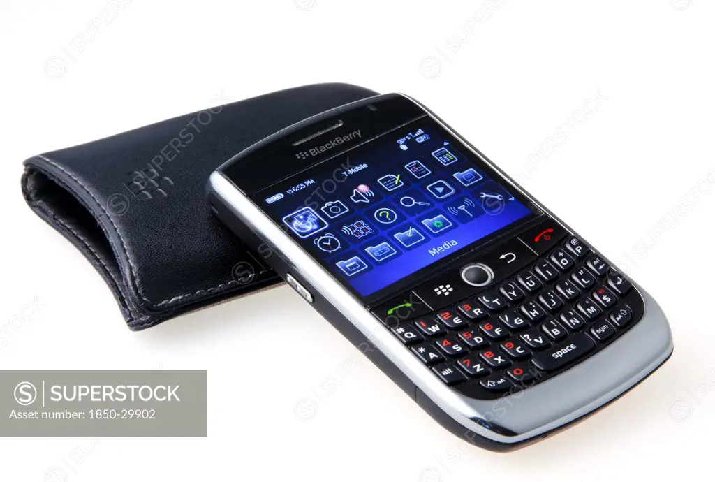Communications, Telephones, Mobile, Blackberry Curve 8900 Smart Phone.