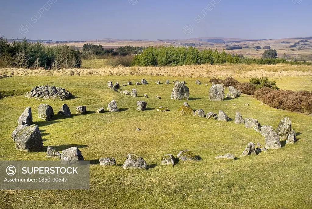 Ireland County Tyrone Beaghmore, Stone Circles