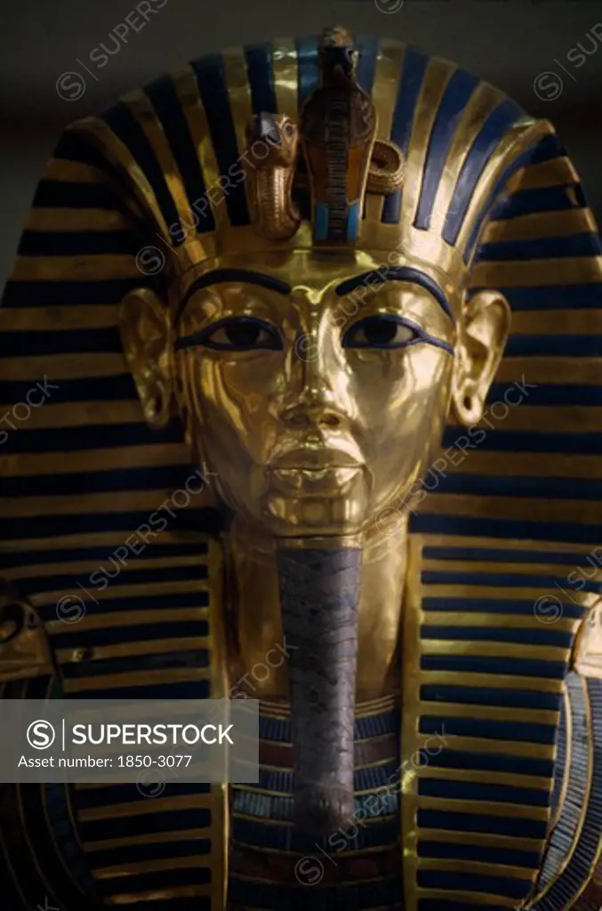 Egypt,  , Cairo, Tutankhamun Death Mask In Cairo Museum