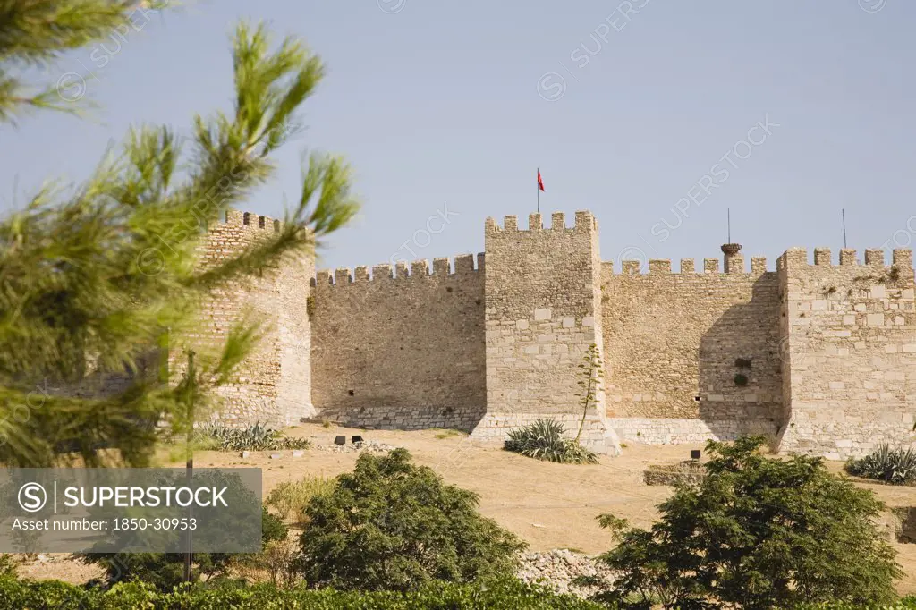 Turkey Izmir Province Selcuk, Site of the 6th century Basilica of St