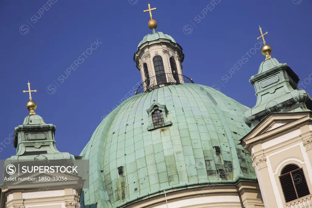 Austria, Vienna, St Peters Church.