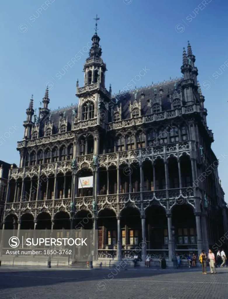 Belgium, Brabant, Brussels, 'Grand Place, Maison Du Roi, Household Of The King, Now Housing The City Museum.'