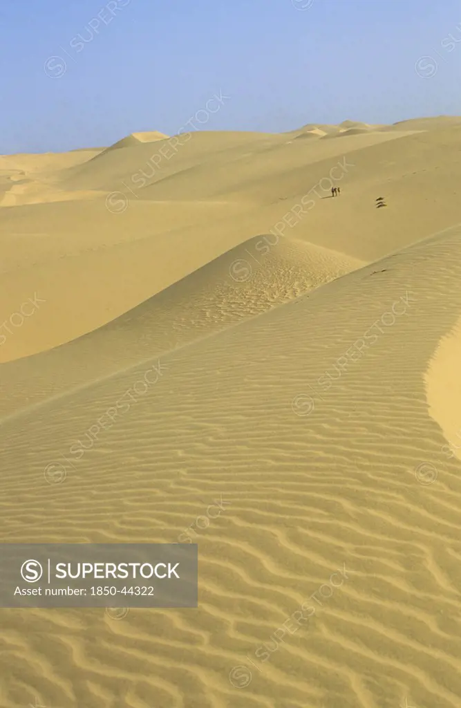 Namibia, Namib, Naukluft Desert, Sand dunes in the De Beers Diamond mining area
