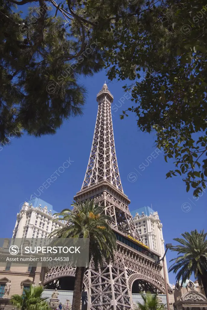 USA, Nevada, Las Vegas, The Paris Hotel and Casino.