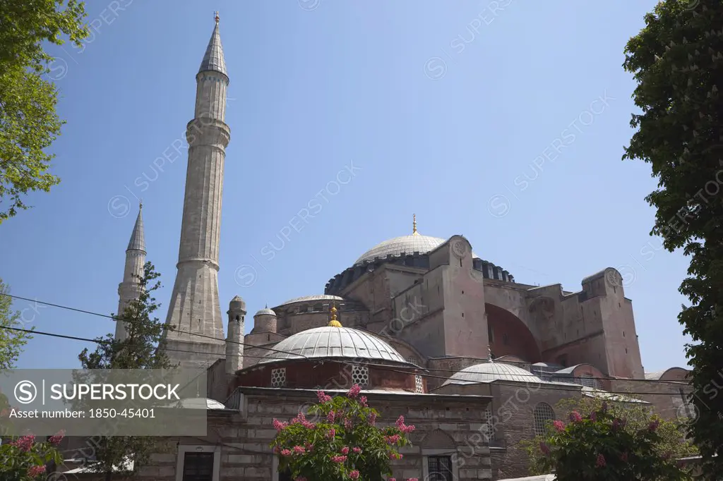 Sultanahmet Ayasofya Muzesi Hagia Sofia Museum.Turkey Istanbul