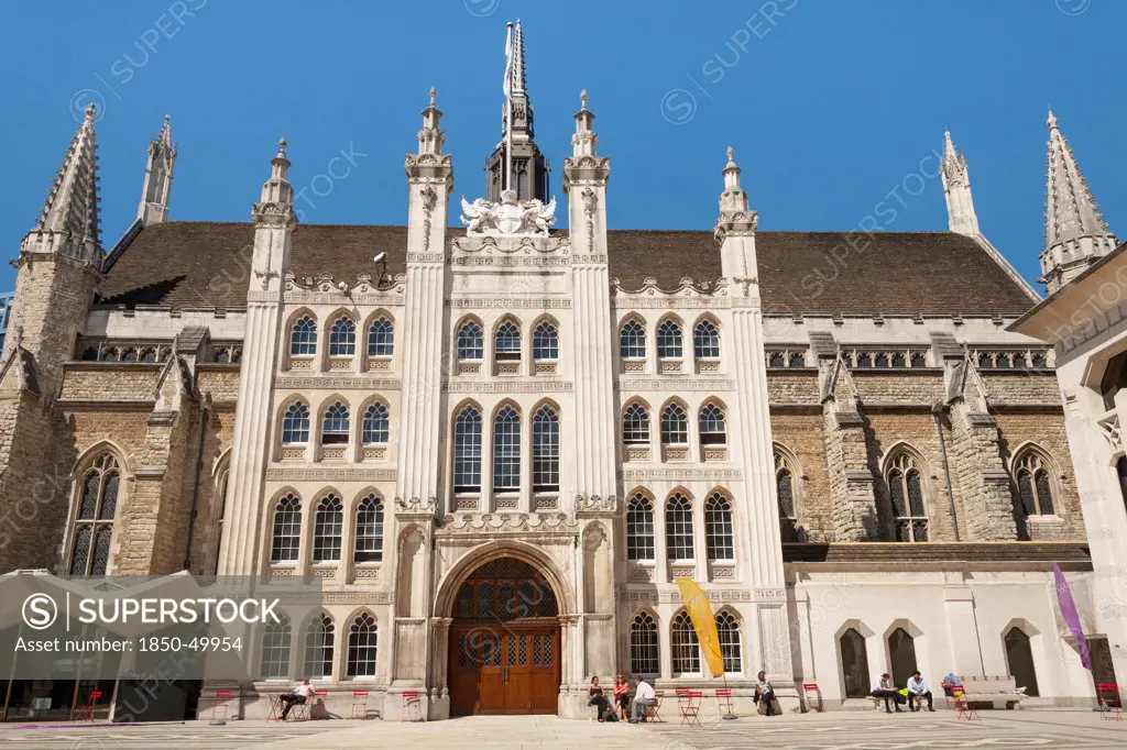 England, London, The Guildhall home of the City of London Corporation.