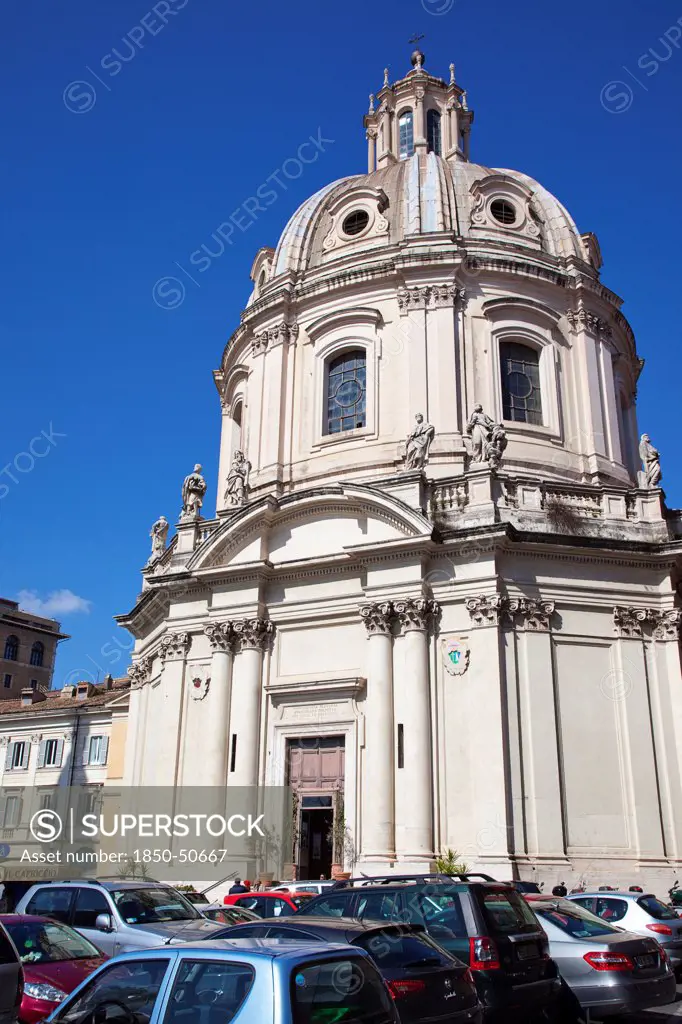 Italy, Lazio, Rome, Santa Maria di Loreto Church.