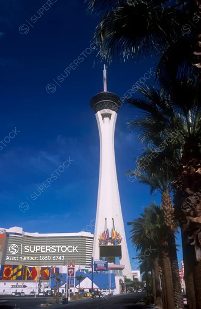 Usa, Nevada, Las Vegas, Stratosphere Hotel Casino Tower