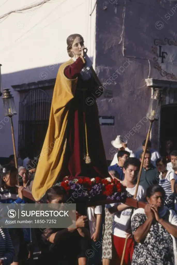Mexico, San Miguel De Allende, Easter Procession
