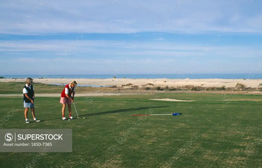 Tunisia, Djaba, Golf Course