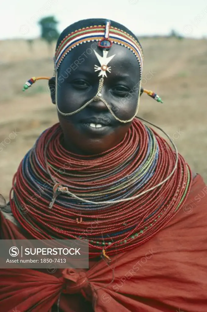 Kenya, Indigenous People, Samburu Girl