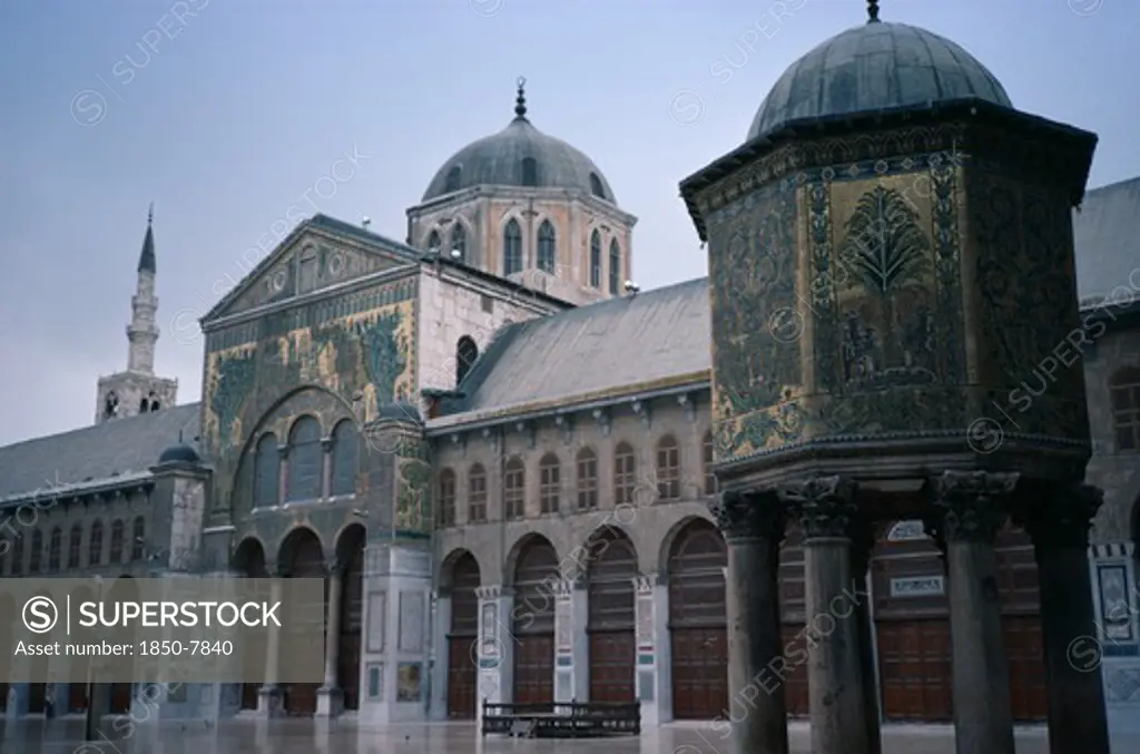 Syria, South, Damascus, Umayyad Mosque.