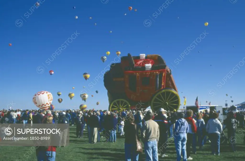 Usa, New Mexico, Albuquerque, Balloon Fiesta