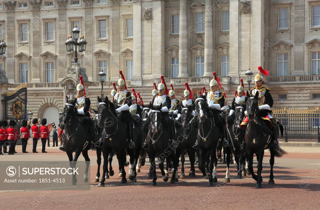 Royal Life Guards Buckingham Palace London