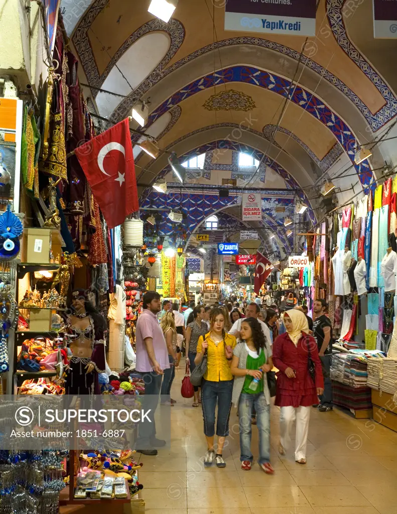 Shopping at the Grand Bazaar at Istanbul