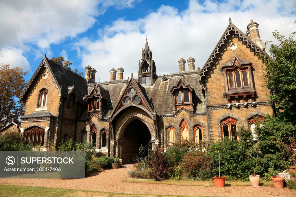 Holly Village Victorian Gothic houses at  Highgate London England