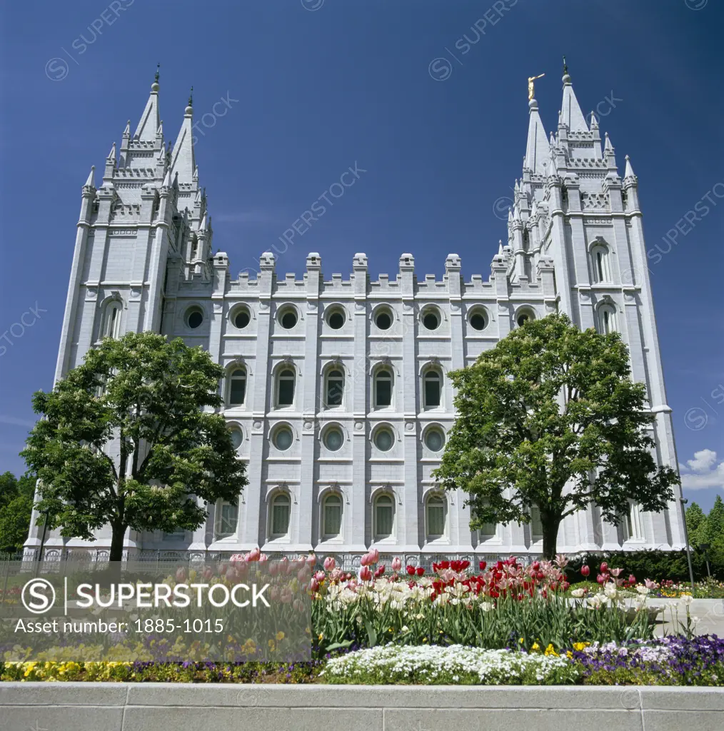USA, Utah, Salt Lake City, Morman Tabernacle