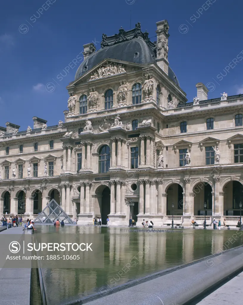 France, , Paris, Louvre Museum