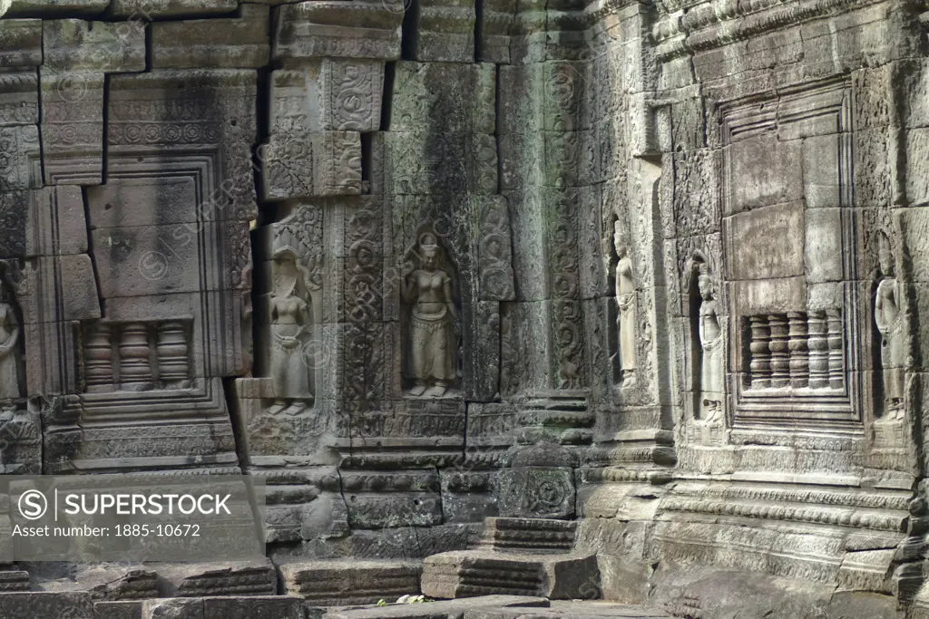 Cambodia, , Siem Reap - near, Angkor Wat - Ta Prohm temple
