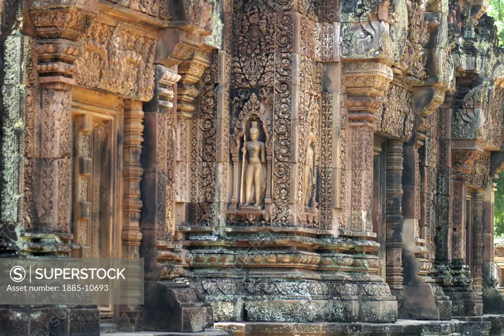 Cambodia, , Siem Reap - near, Angkor Wat - Banteay Srei Temple