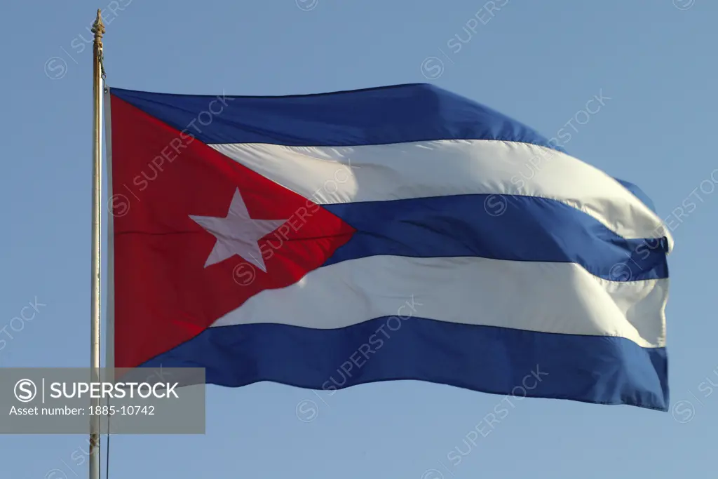 Caribbean, Cuba, General, Cuban Flag