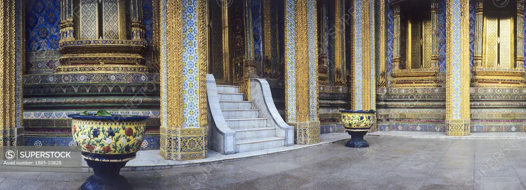 Thailand, , Bangkok, Exterior of the Grand Palace