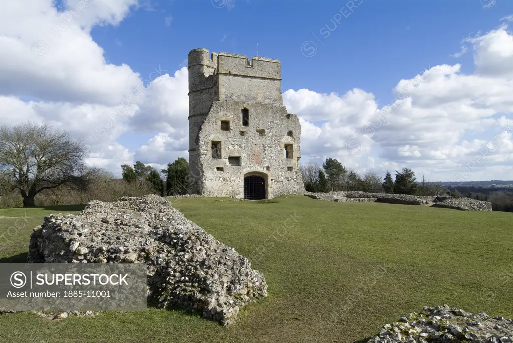 UK - England, Berkshire, Newbury, Donnington Castle
