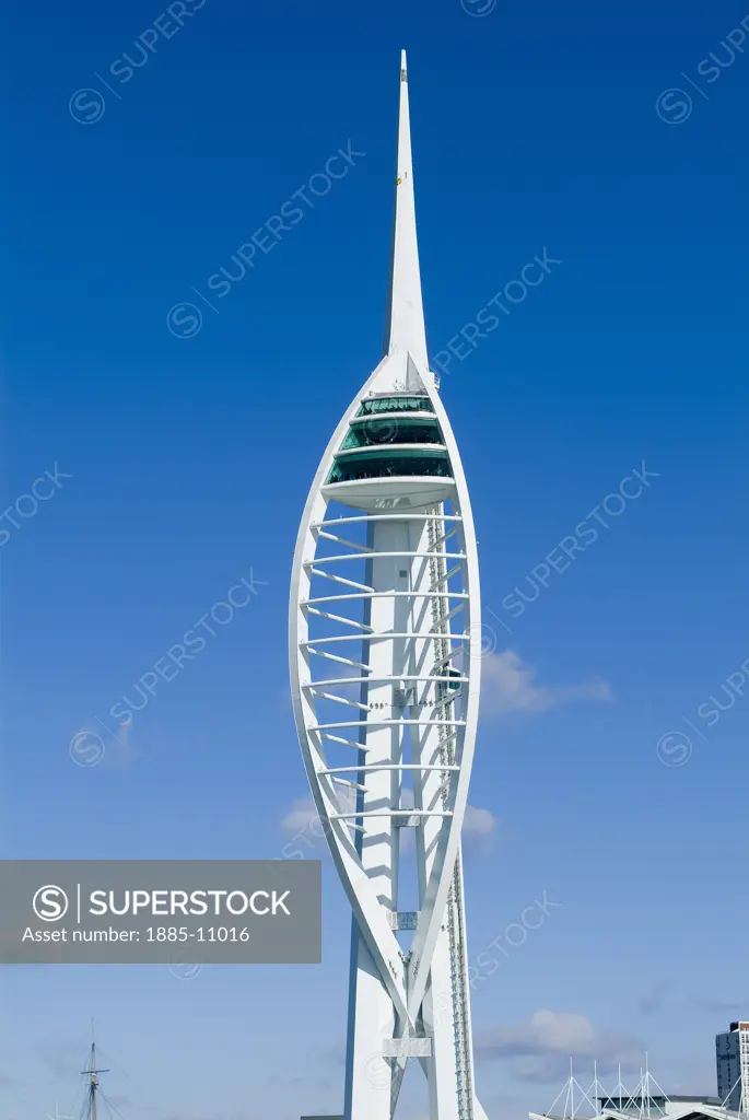 UK - England, Hampshire, Portsmouth, , Spinnaker Tower at Gun Wharf