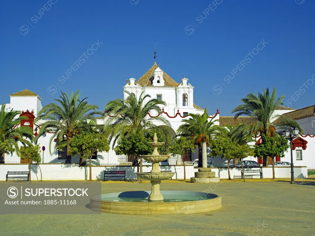 Spain, Andalucia, Arcos de la Frontera, Convent in Plaza de la Caridad