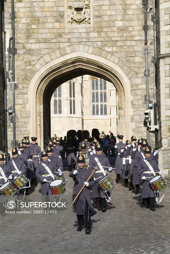 UK - England, Berkshire, Windsor, Changing the Guard parade