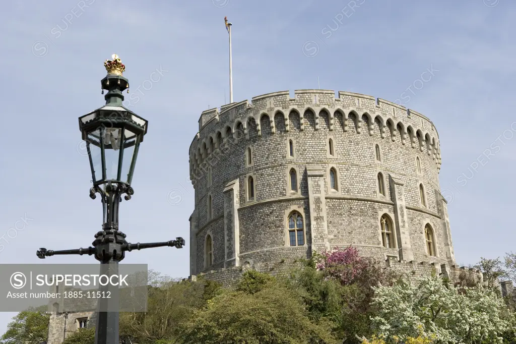 UK - England, Berkshire, Windsor, Windsor Castle - the Round Tower