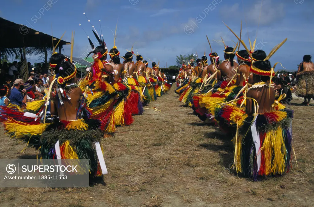 Micronesia, Yap State, Yap, Traditional dancers