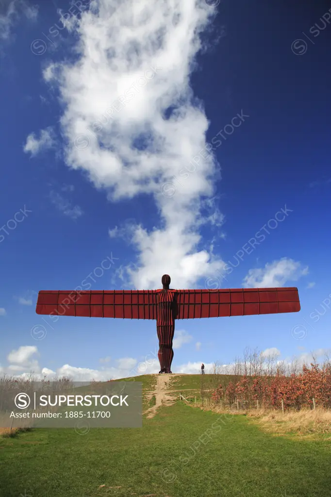 UK - England, Tyne and Wear, Gateshead, The Angel of the North statue