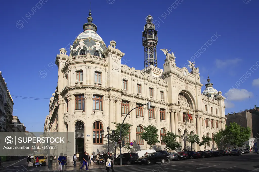 Spain, Valencia Region, Valencia, Plaza Ayuntamiento - Post and Telegraph Office