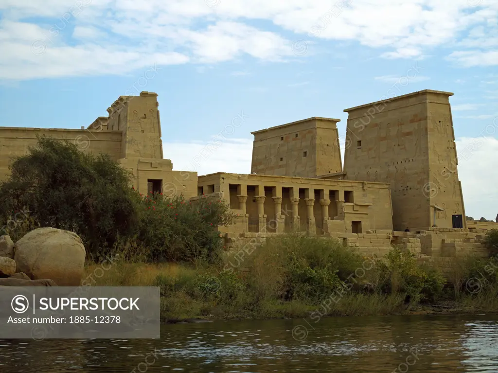 Egypt, , Aswan, Temple of Isis at Philae