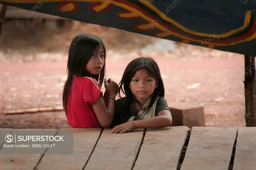 Cambodia, , General - people, Young Cambodian girls