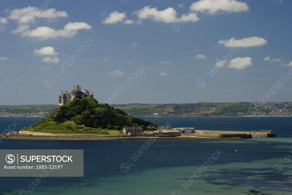 UK - England, Cornwall, Marazion, St Michaels Mount