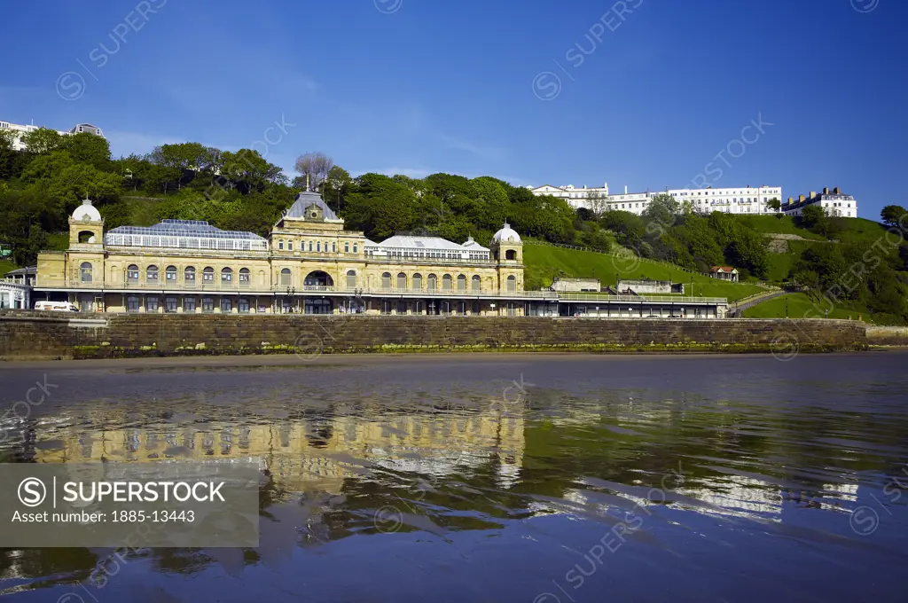 UK - England, Yorkshire, Scarborough, The Spa in South Bay 