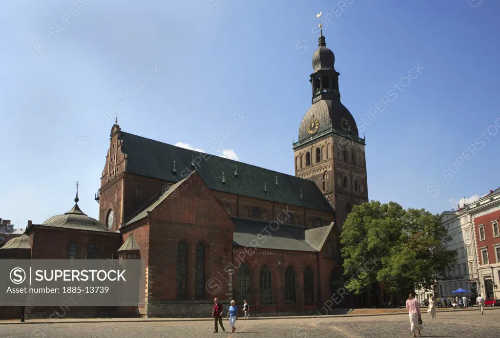 Latvia, , Riga, Lutheran Cathedral of St Mary in the Old Town