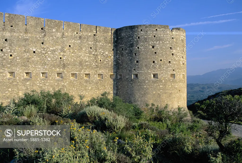 Greek Islands, Crete, Aptera, Turkish Fortress